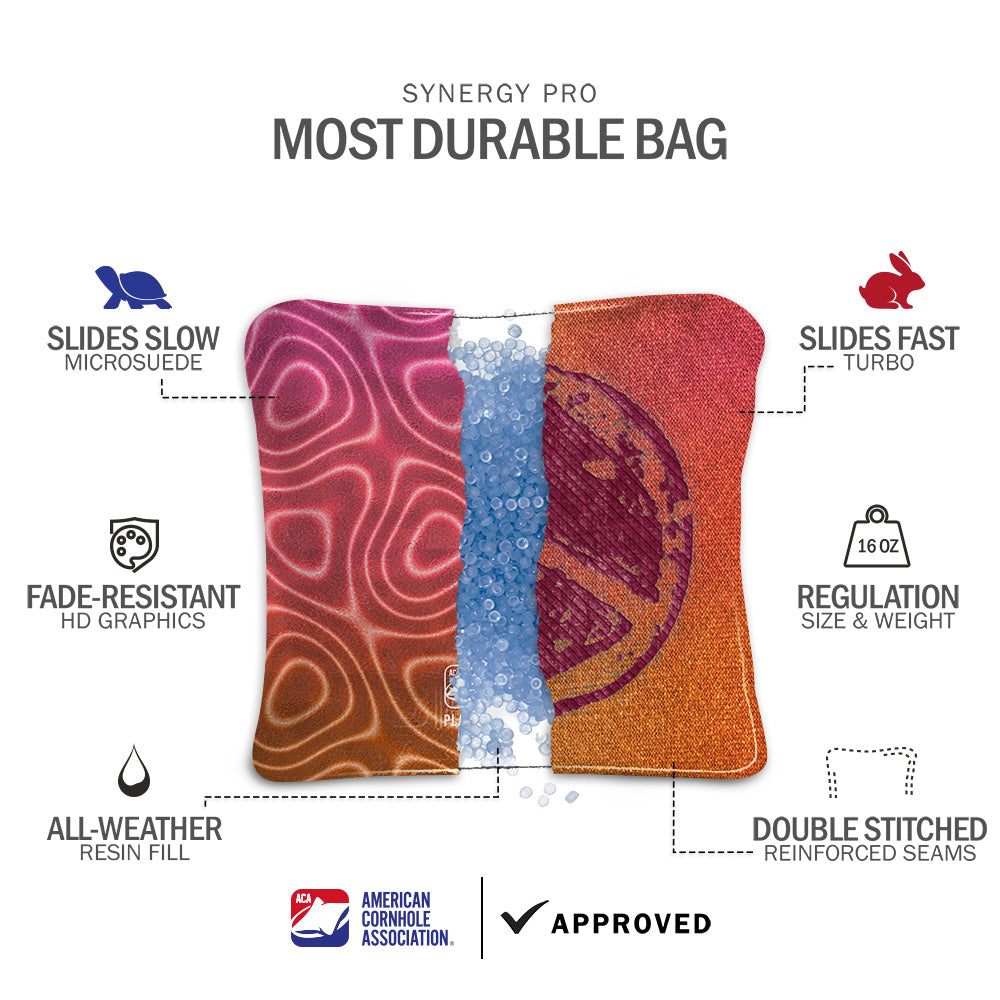 Groovy Peace Synergy Pro Cornhole Bags