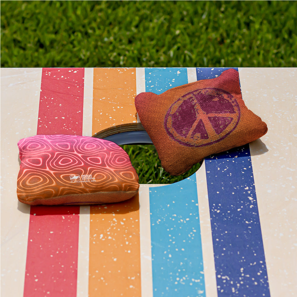 Groovy Peace Synergy Pro Cornhole Bags