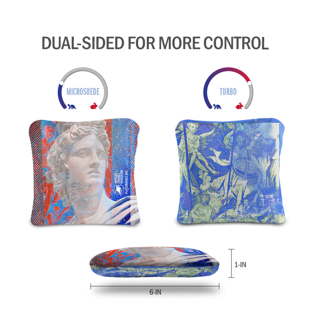 Roman Grunge Synergy Pro Cornhole Bags