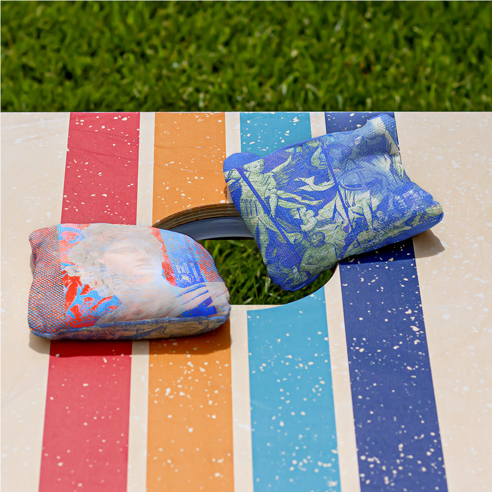 Roman Grunge Synergy Pro Cornhole Bags