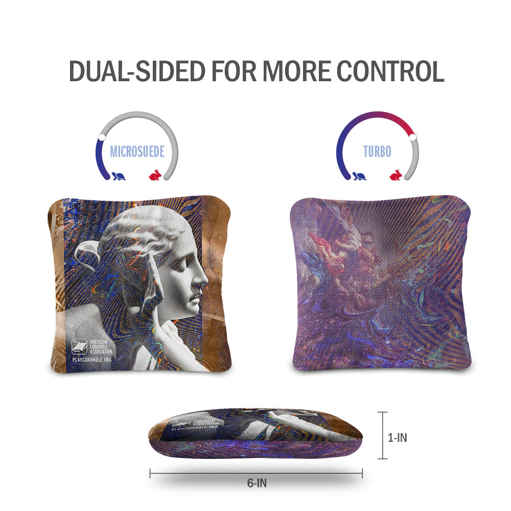 Roman Grunge Synergy Pro Cornhole Bags