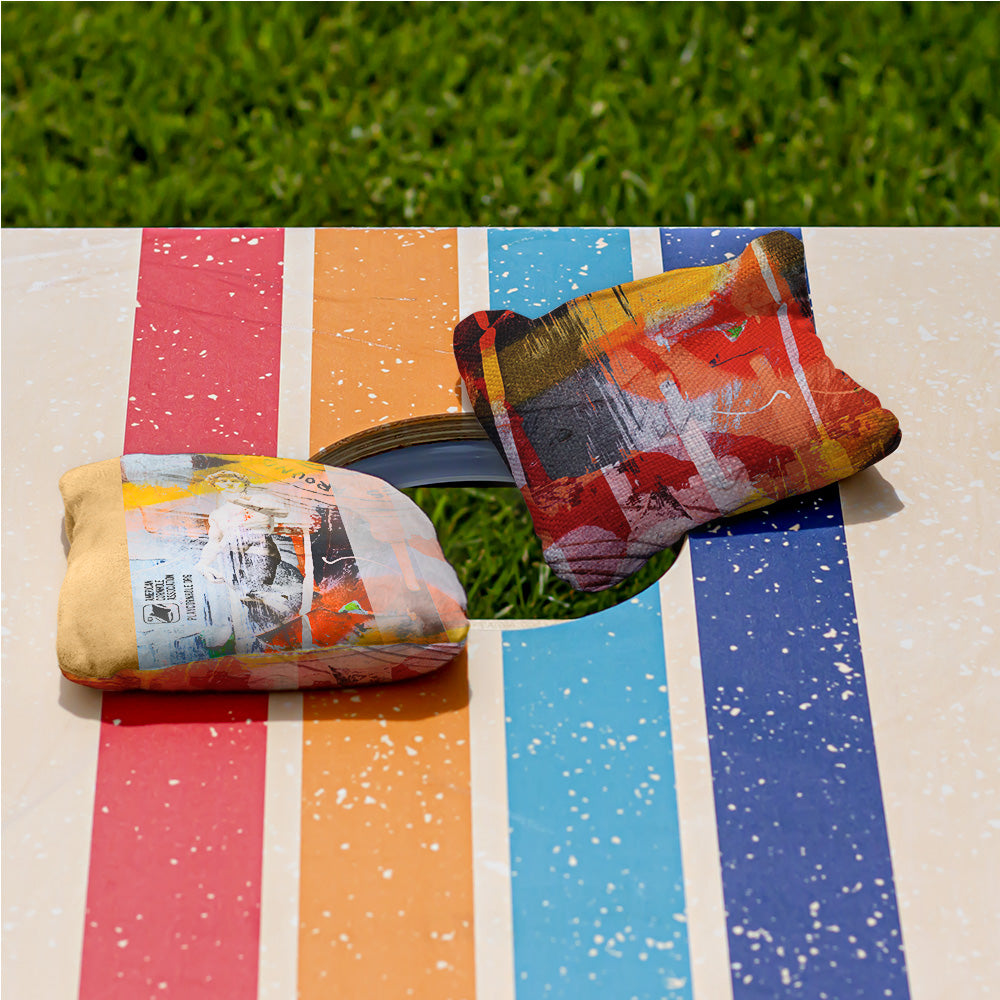 Roman Grunge Synergy Pro Cornhole Bags