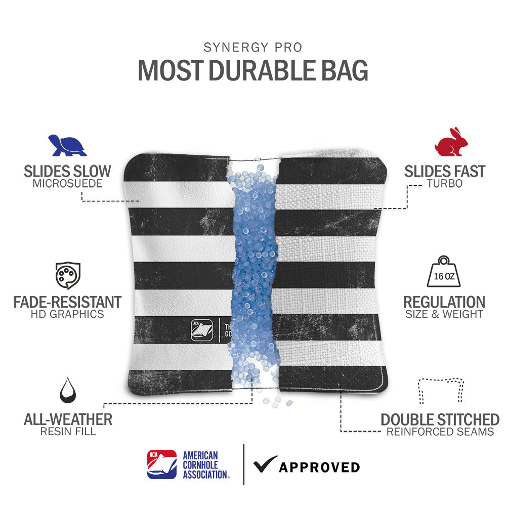 Distressed Stars & Stripes Synergy Pro Cornhole Bags