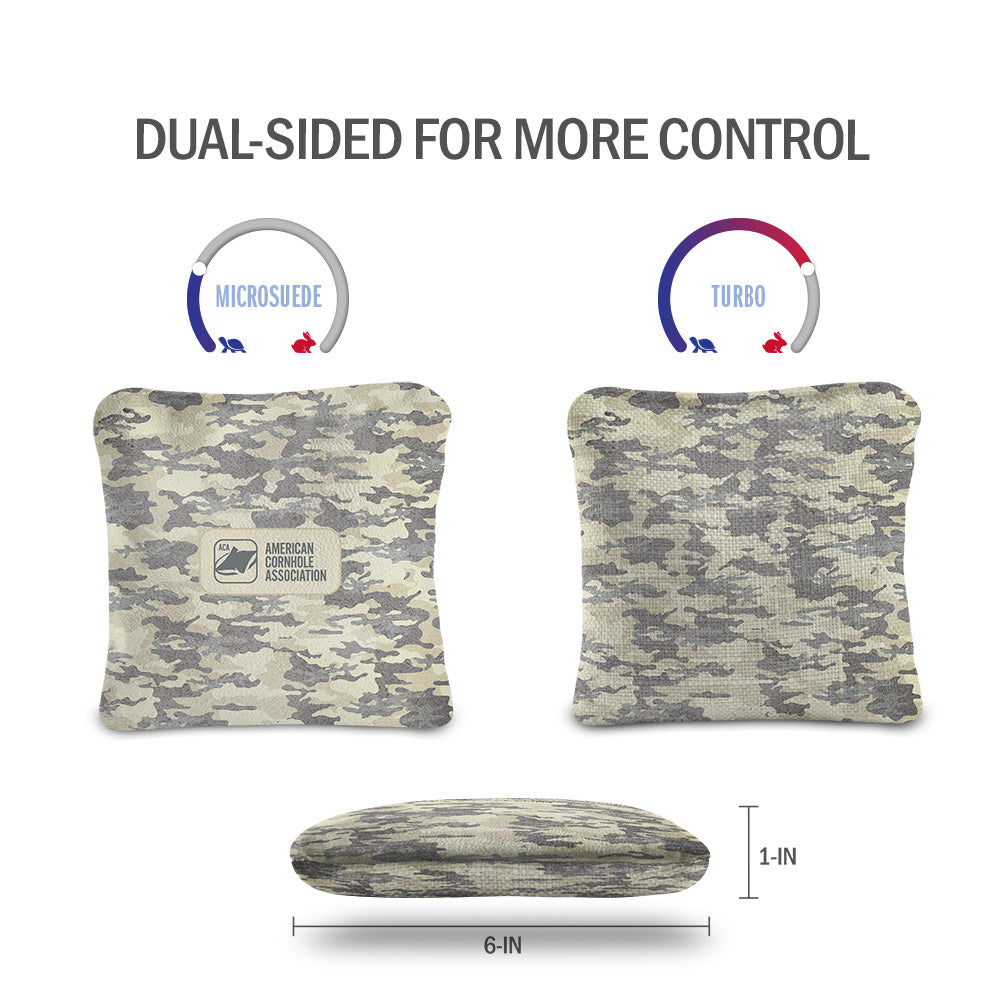 Faded Camouflage Synergy Pro Cornhole Bags