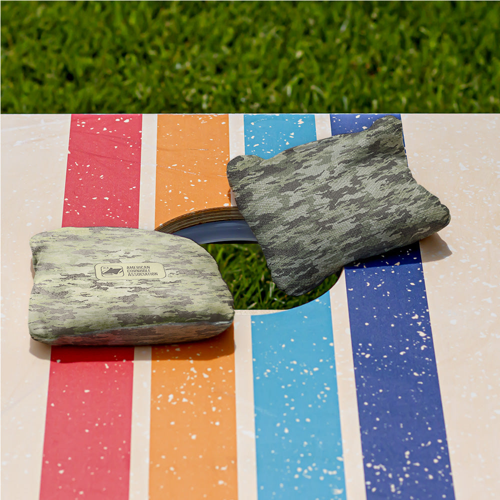 Faded Camouflage Synergy Pro Cornhole Bags