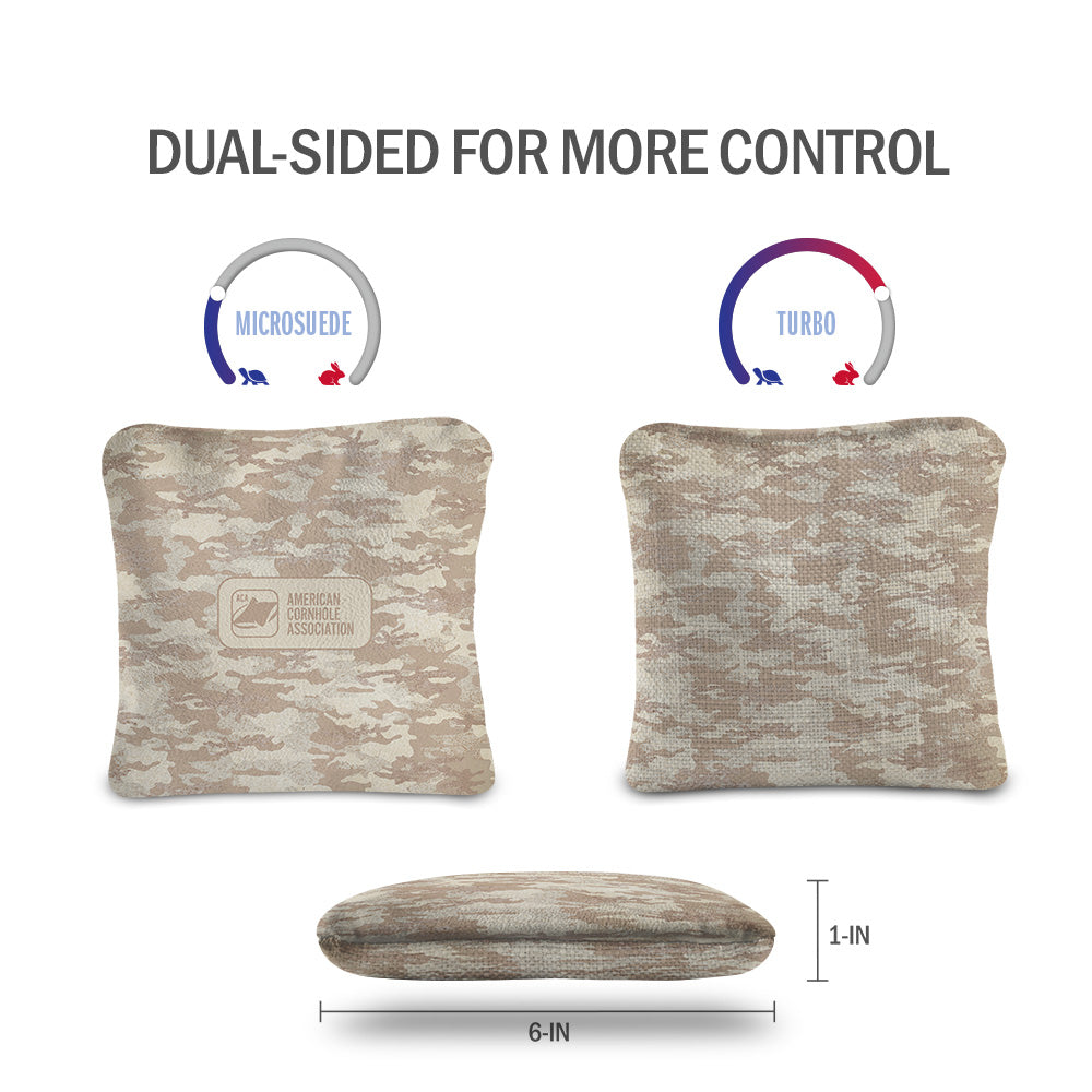 Faded Camouflage Synergy Pro Cornhole Bags