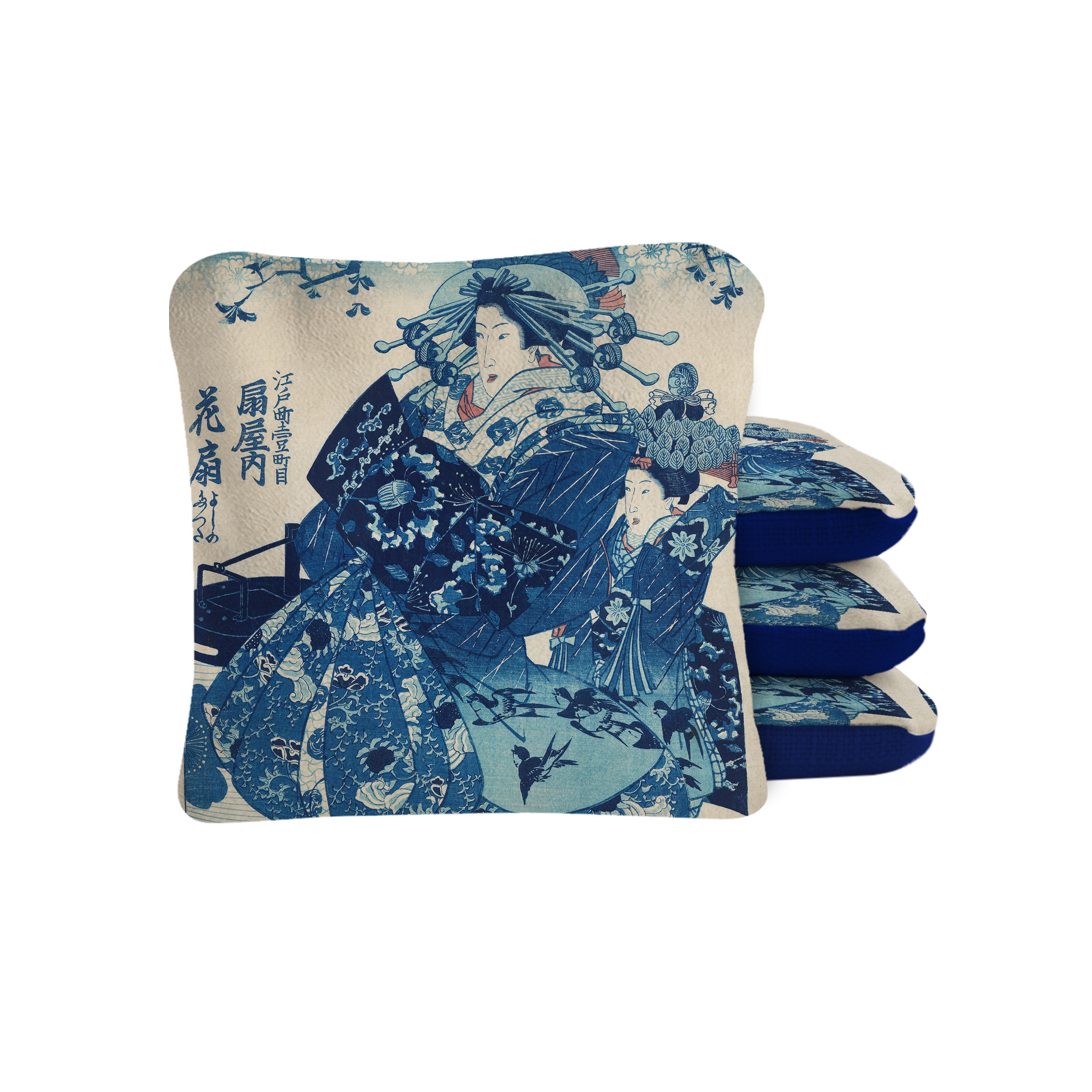 Japanese Woman by Utagawa Kuniyoshi Synergy Pro Cornhole Bags