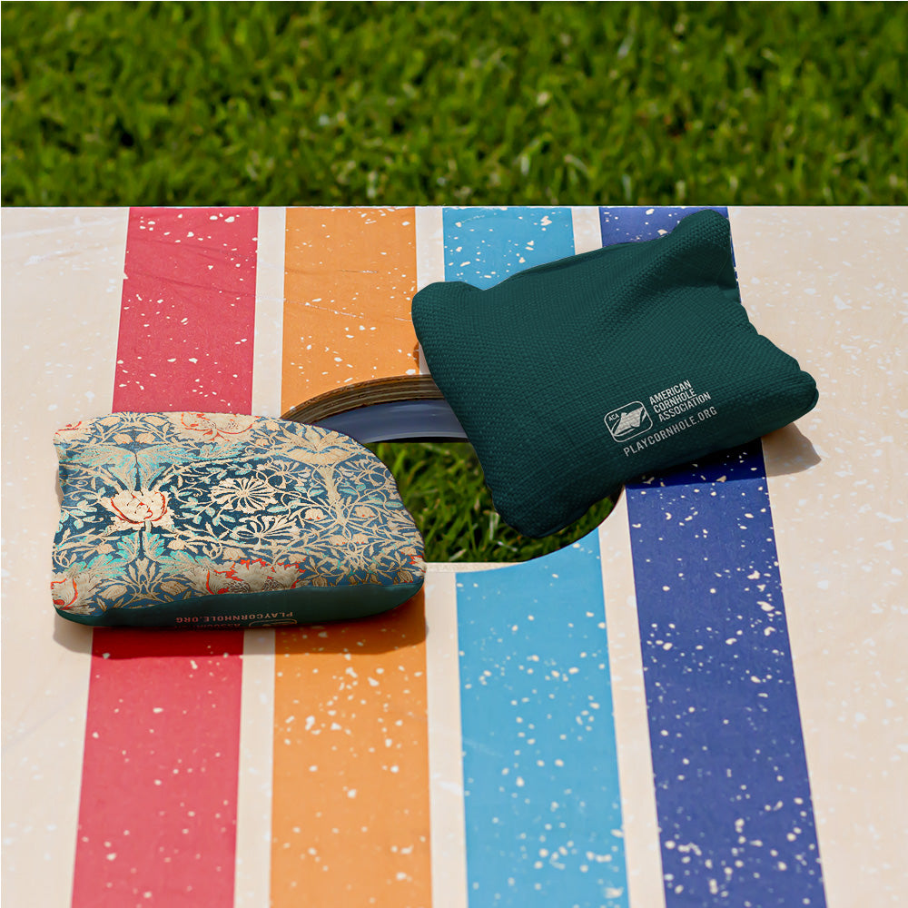 William Morris Honeysuckle Synergy Pro Cornhole Bags