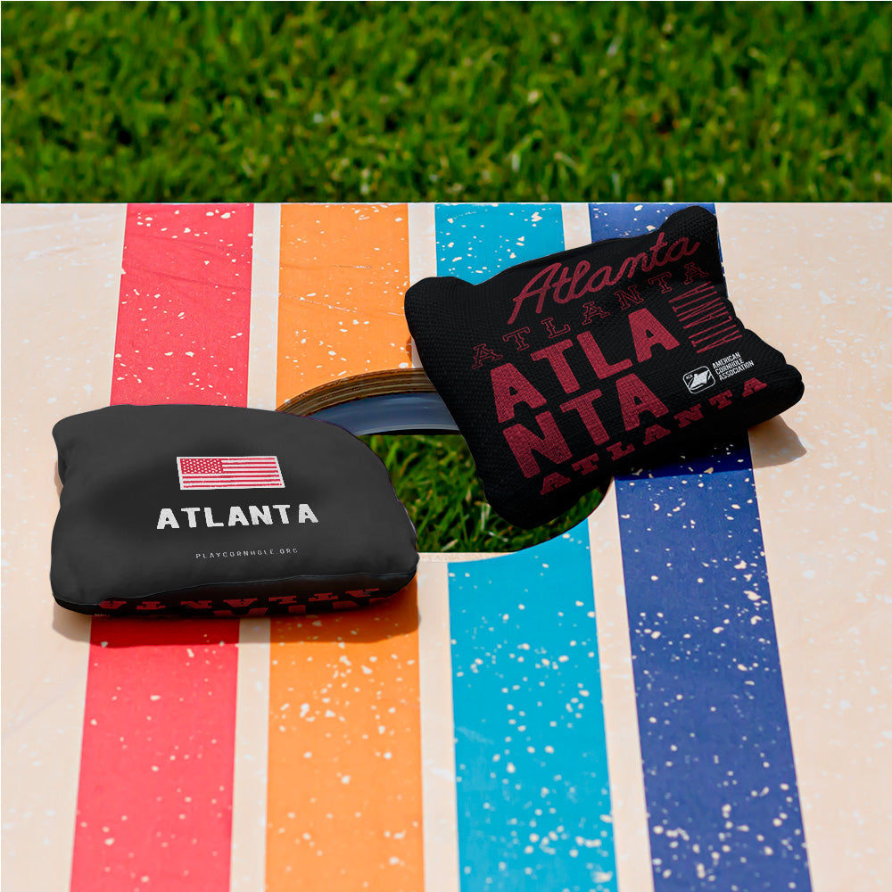 Atlanta Football Vintage Gameday Synergy Pro Cornhole Bags