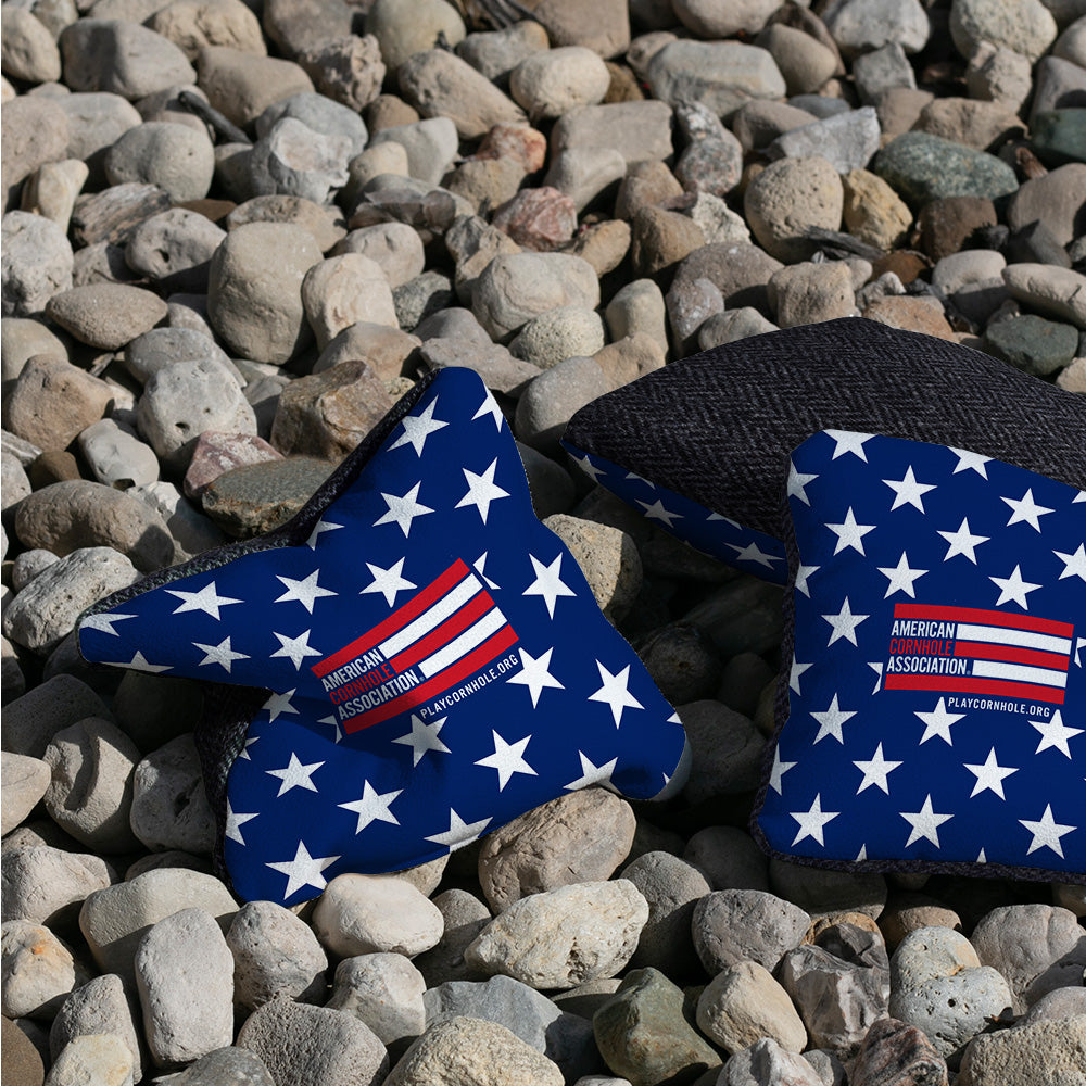 ACA Retro American Flag Synergy Soft Cornhole Bags