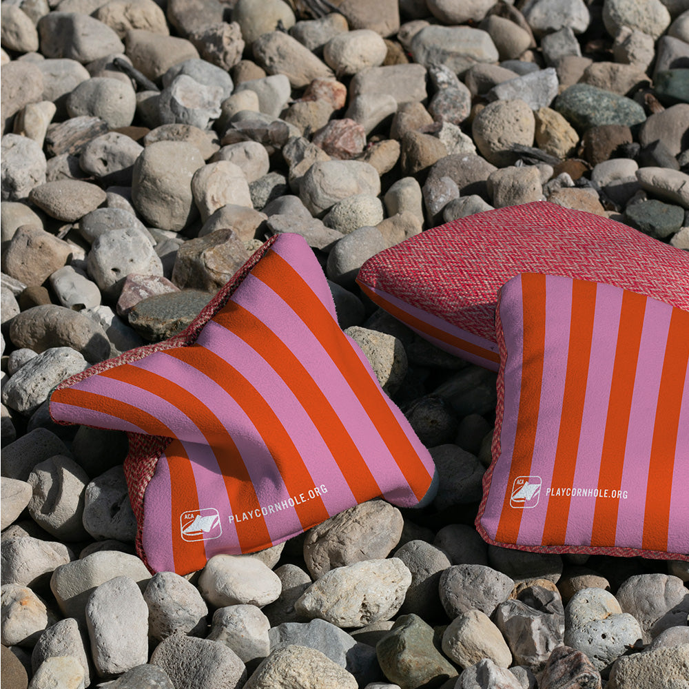 Beach Stripes Synergy Soft Cornhole Bags