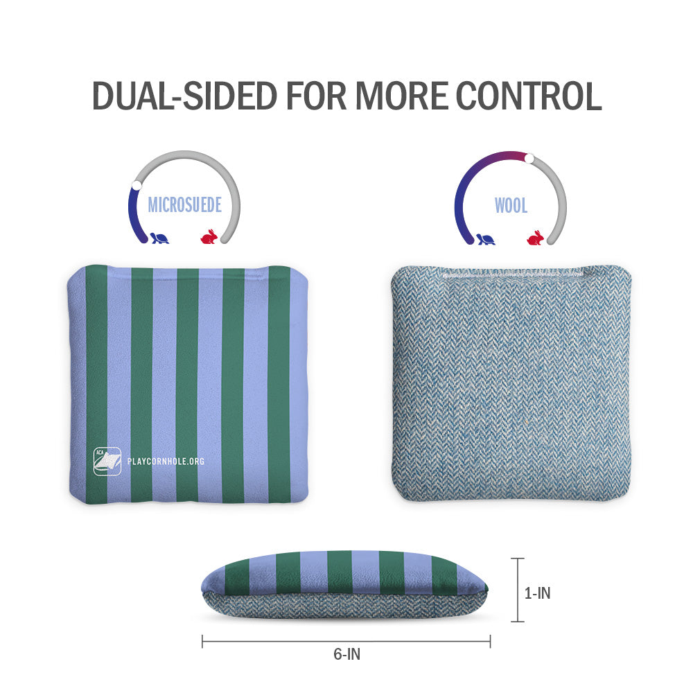 Beach Stripes Synergy Soft Cornhole Bags