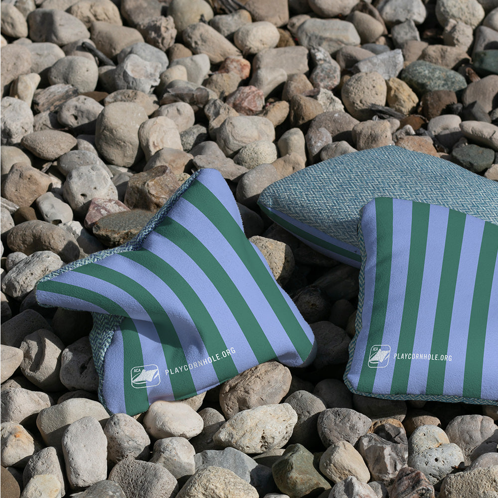 Beach Stripes Synergy Soft Cornhole Bags