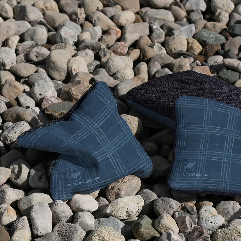 Boho Plaid Synergy Soft Cornhole Bags