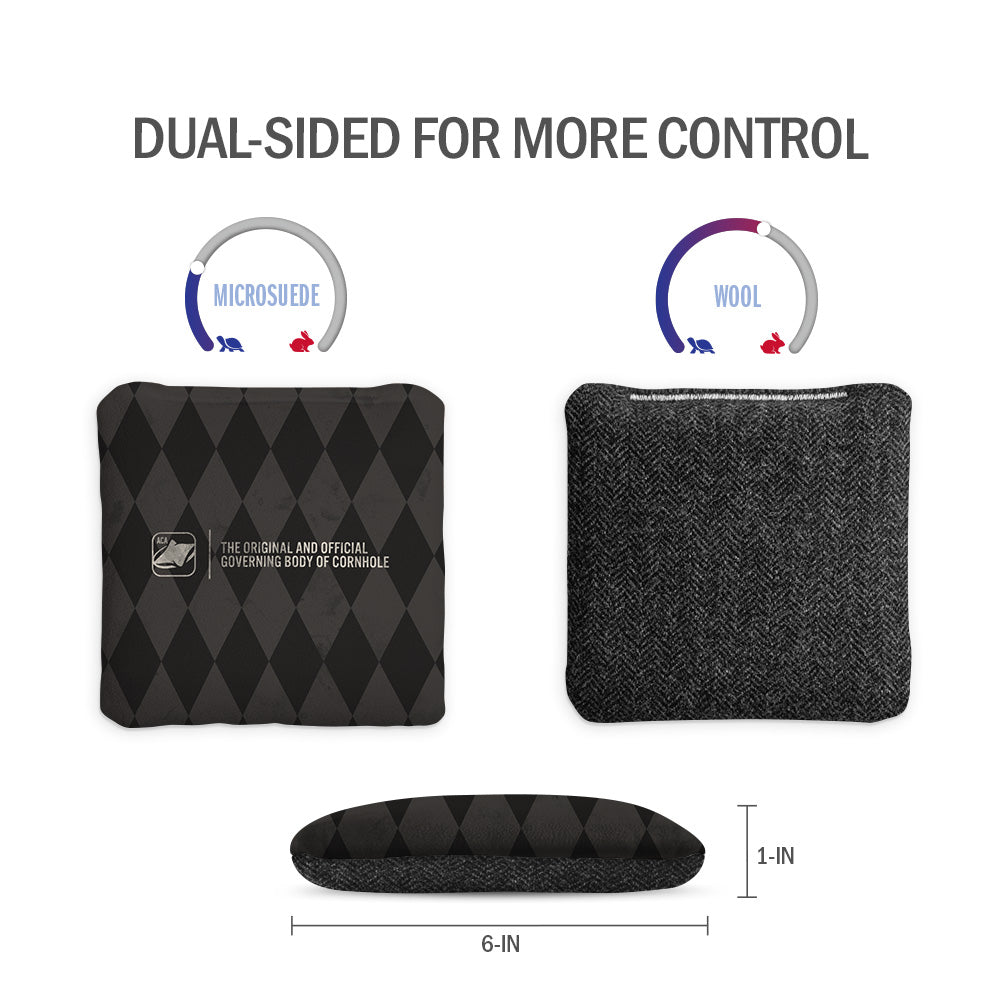 Checkered Diamond Synergy Soft Cornhole Bags