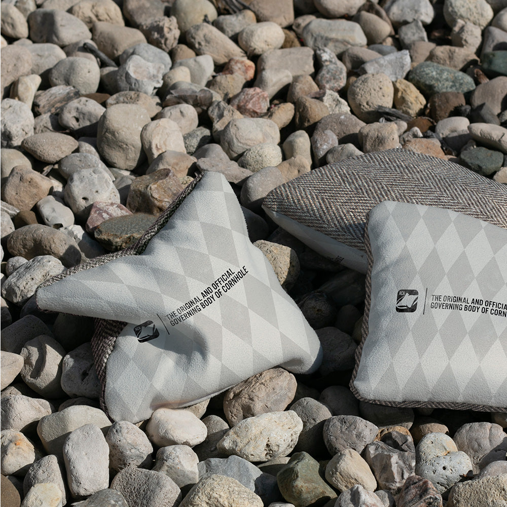 Checkered Diamond Synergy Soft Cornhole Bags