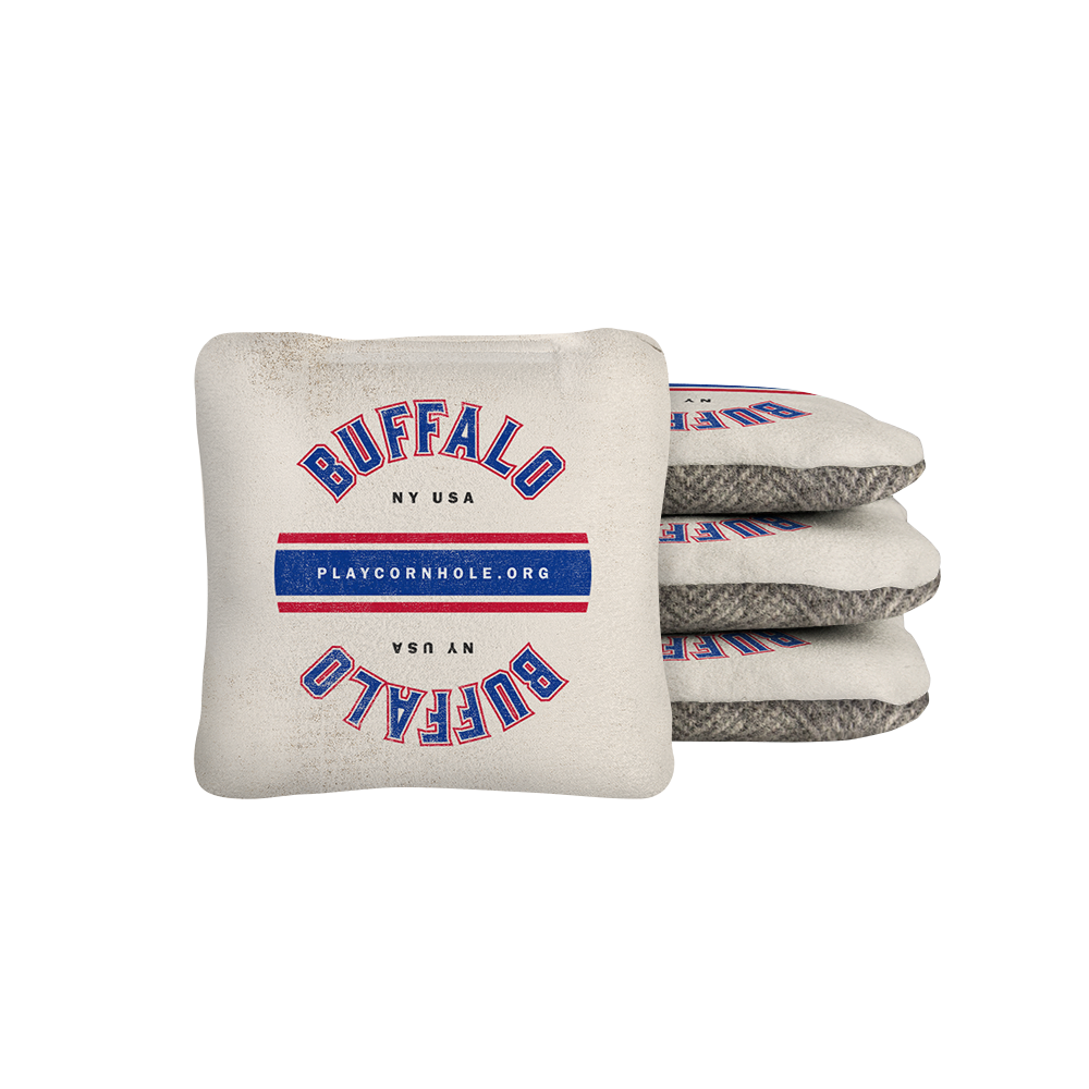 Buffalo Football Gameday Backyard 1x2 ft Cornhole Board Set