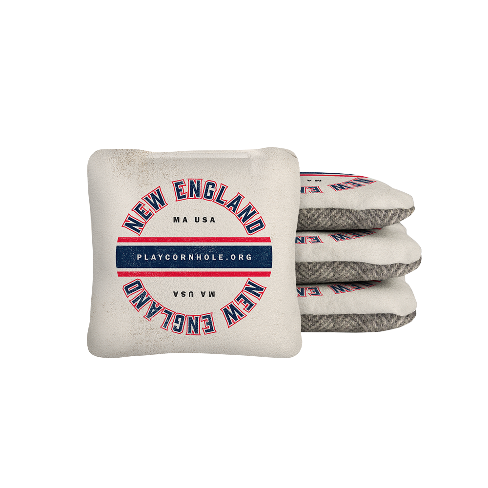 New England Football Gameday Backyard 1x2 ft Cornhole Board Set