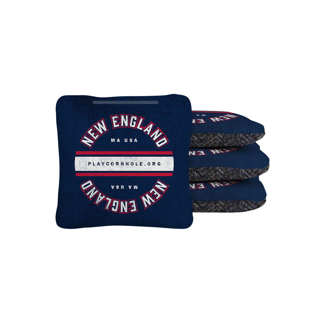 New England Football Gameday Backyard 1x2 ft Cornhole Board Set