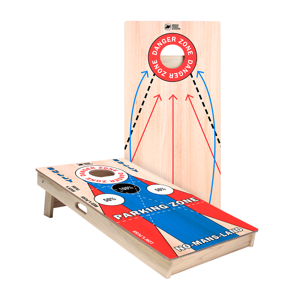 Wood Training Star Cornhole Boards