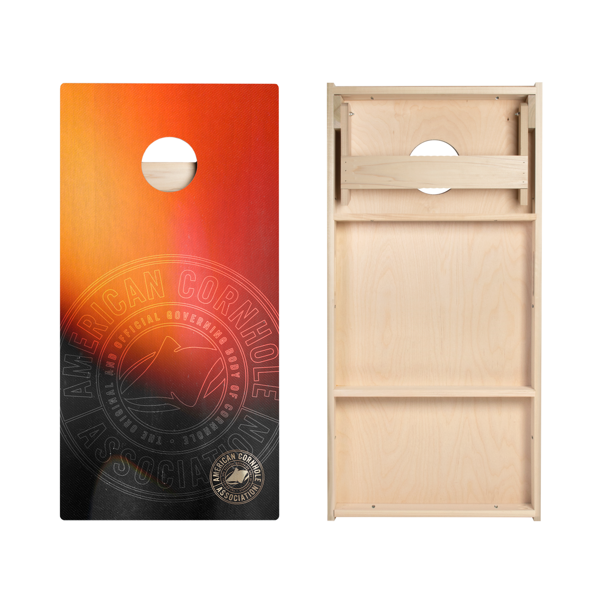 ACA Logo Rayflare Star Cornhole Boards