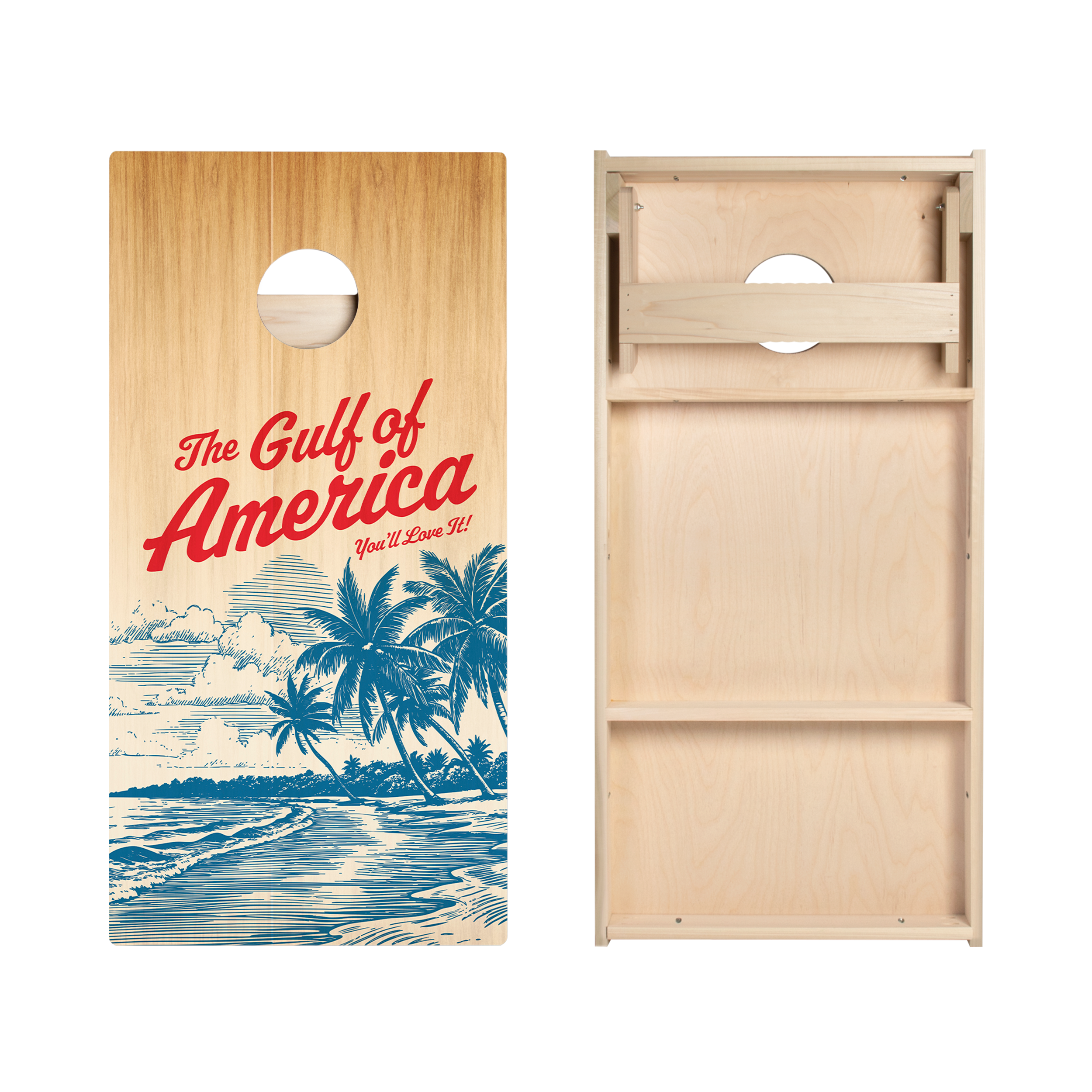 Gulf Of America Star Cornhole Boards