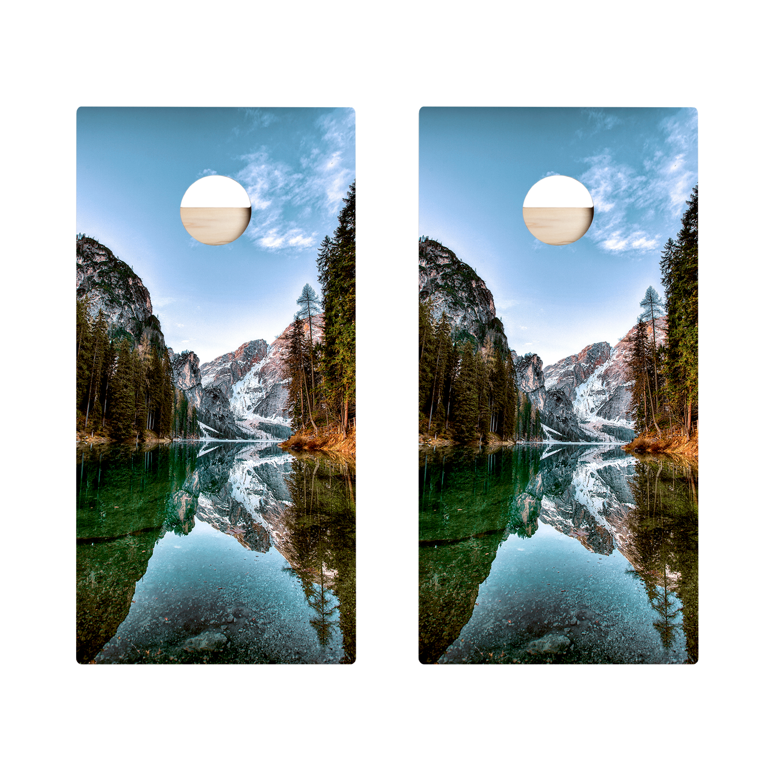 Mountain Vista Star Cornhole Boards