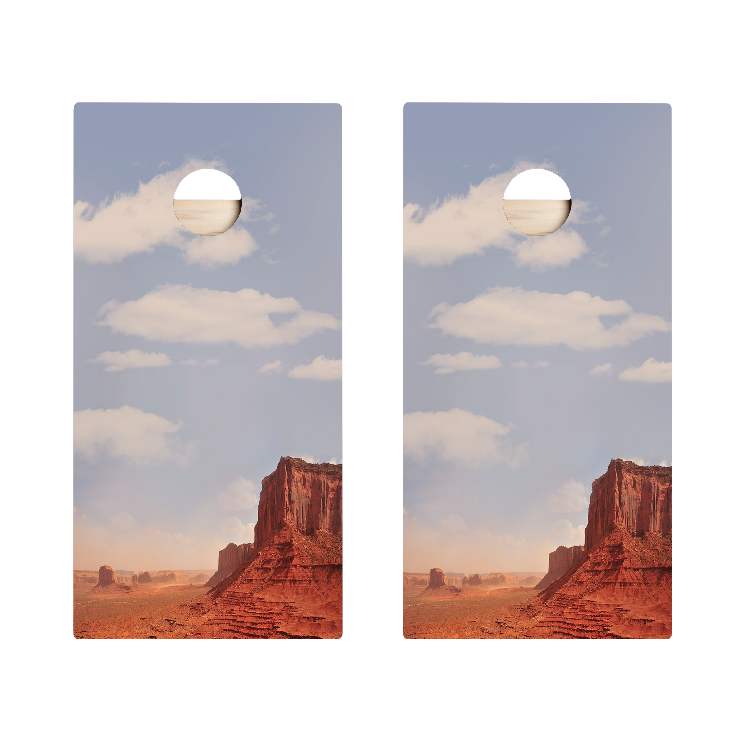 Western Skyline Star Cornhole Boards