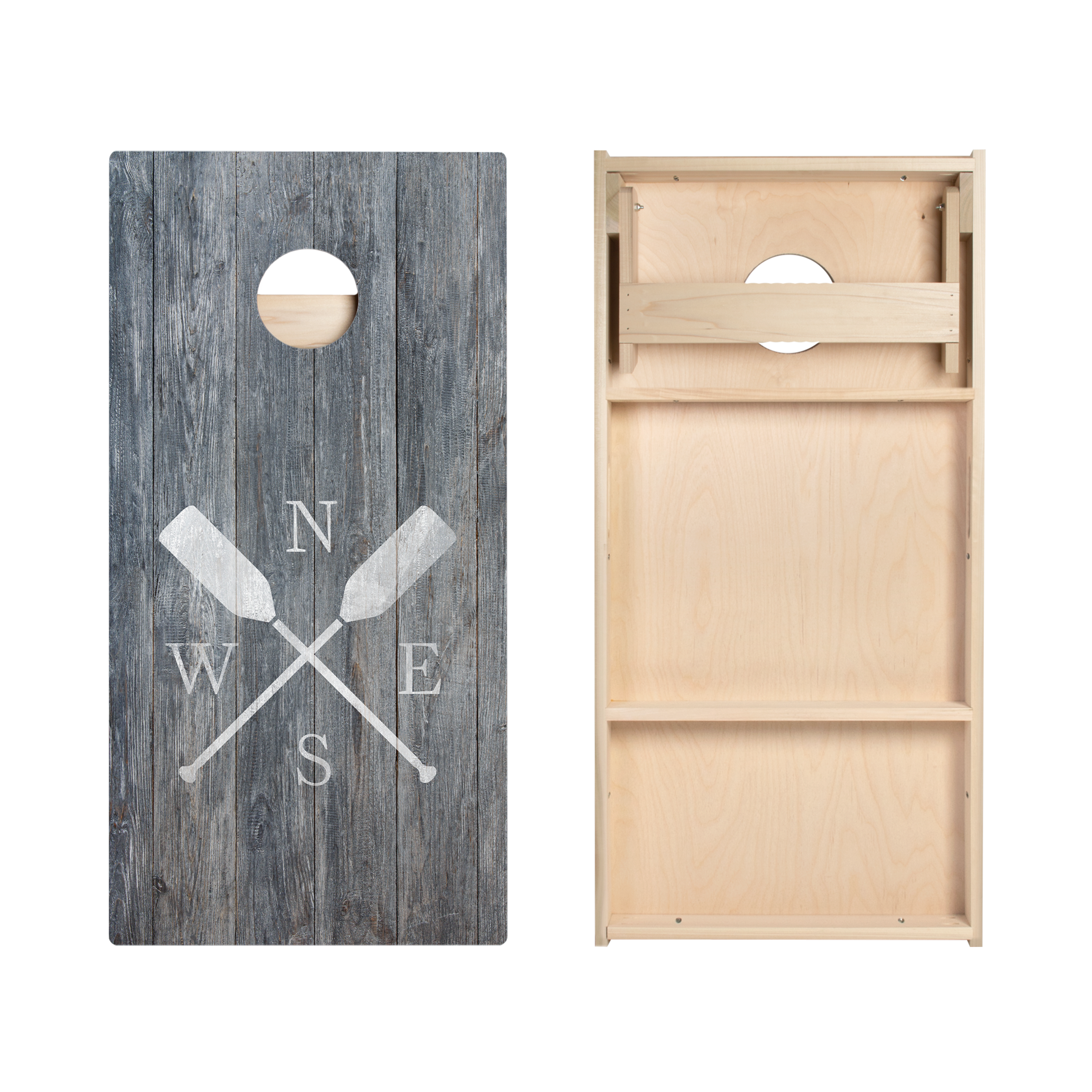 NESW Wood Panels Star Cornhole Boards