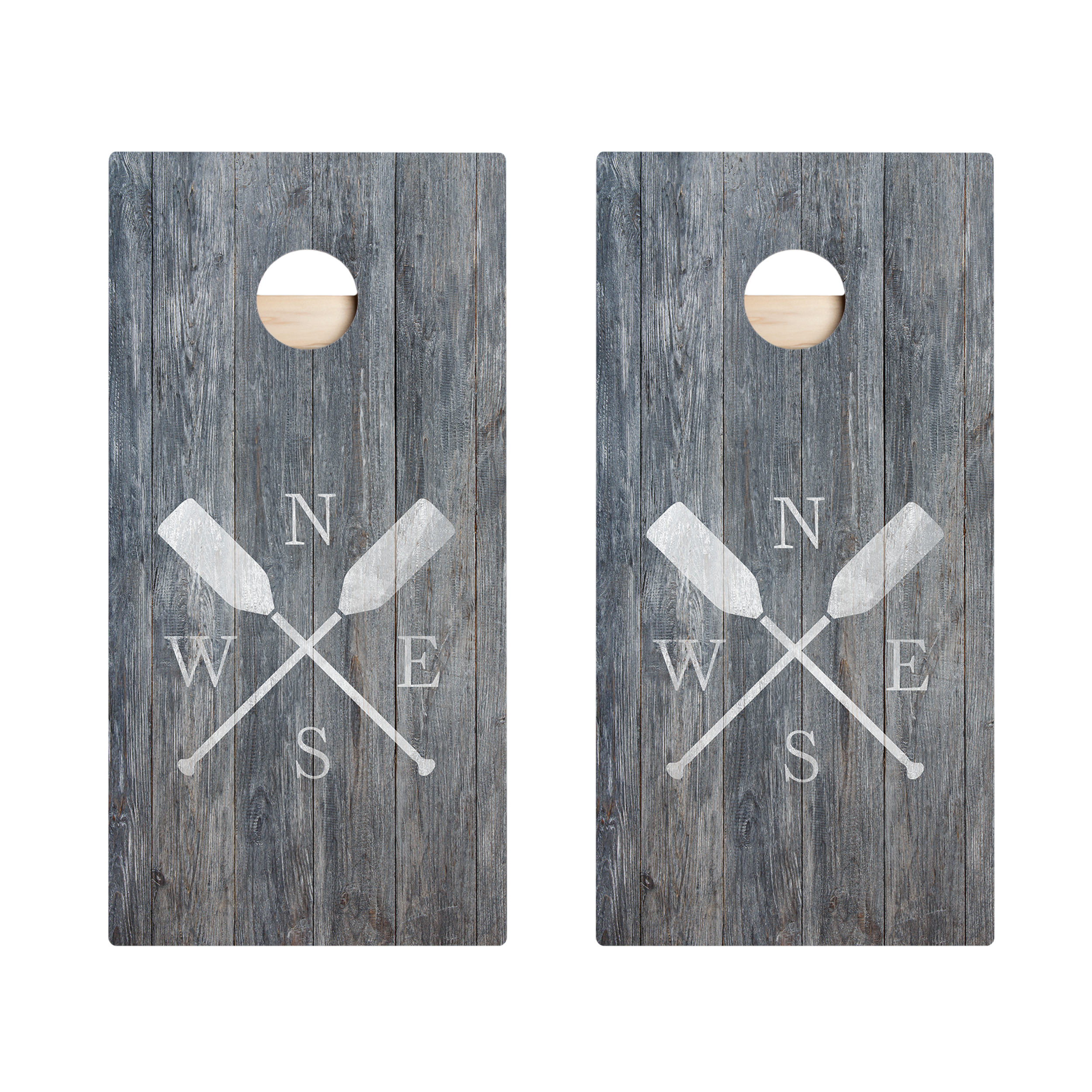 NESW Wood Panels Star Cornhole Boards