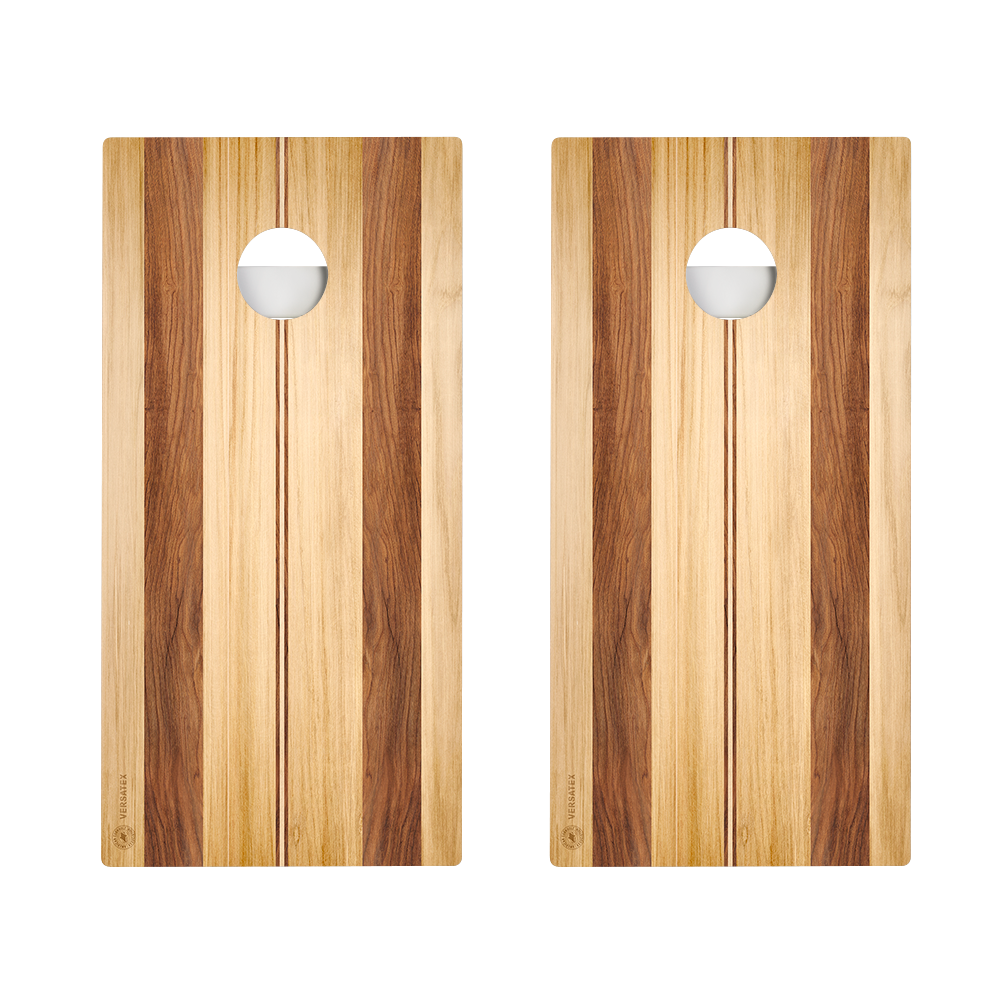 Two-Toned Surfboard Versatex All-Weather Cornhole Boards