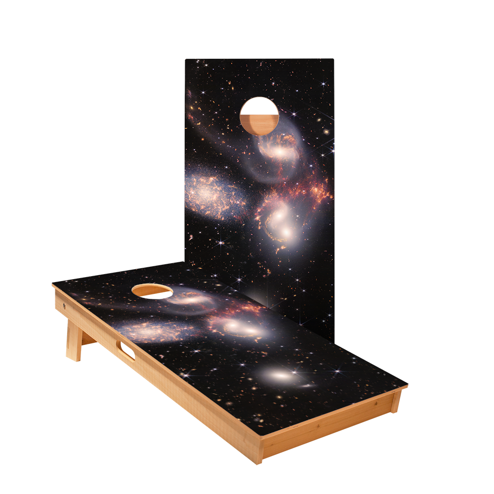 Stephan’s Quintet Star Cornhole Boards