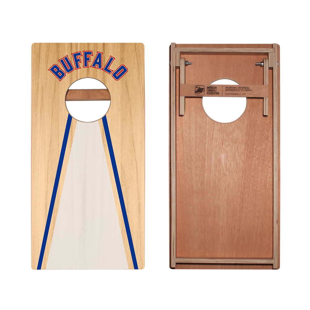 Buffalo Football Gameday Backyard 1x2 ft Cornhole Board Set