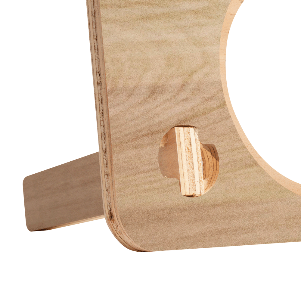 Modern Light Wood Jamboree 6H Cornhole Pong