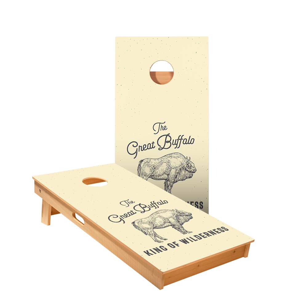 The Great Buffalo Star Cornhole Boards