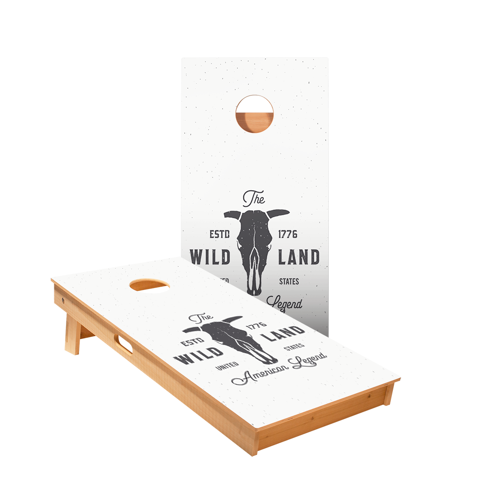 Wild Land Star Cornhole Boards