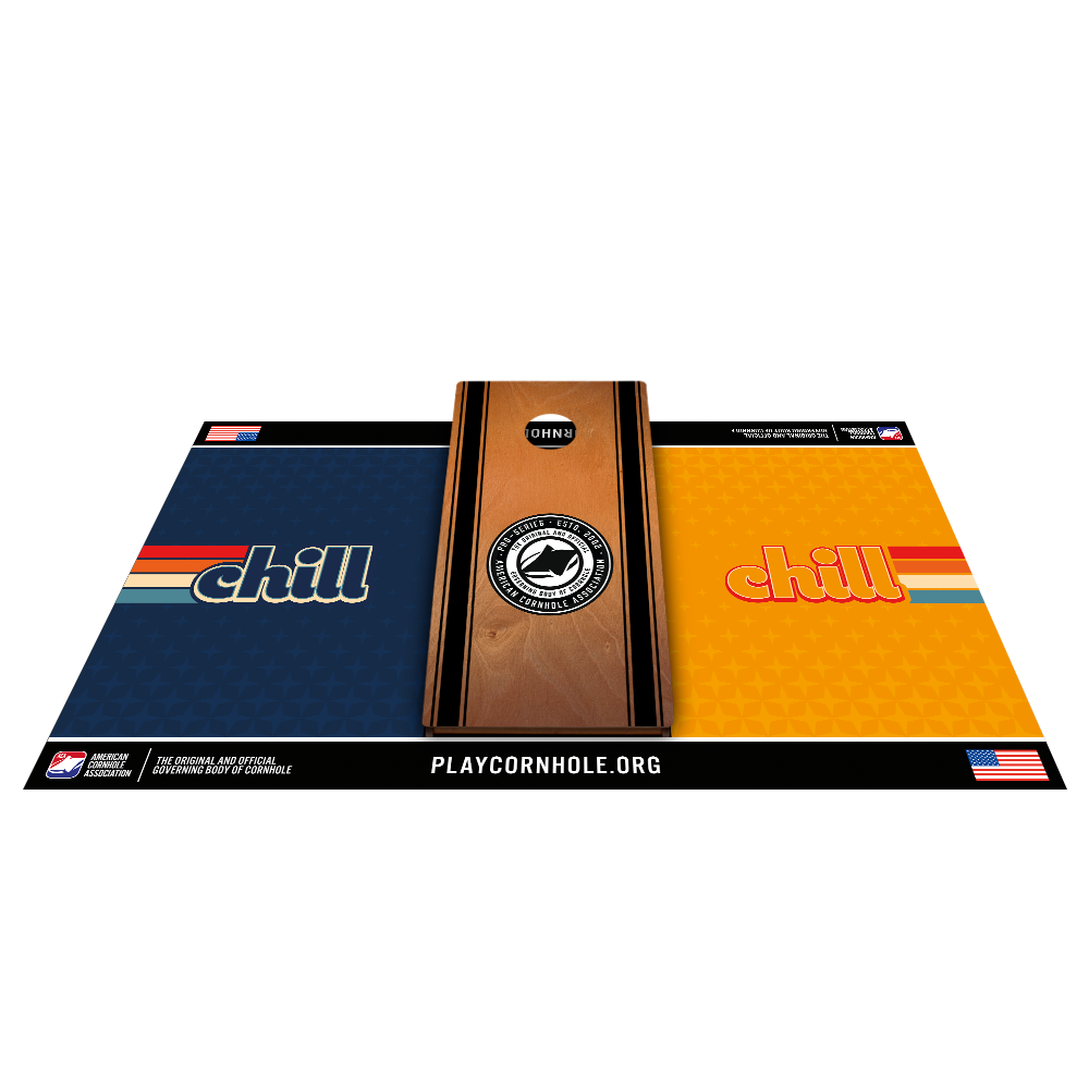 Retro Chill Cornhole Pitch Pads