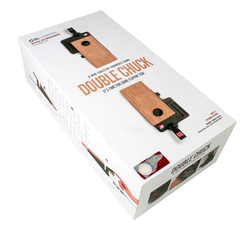 Airstream in the Desert Double Chuck Mini Cornhole Tabletop Game