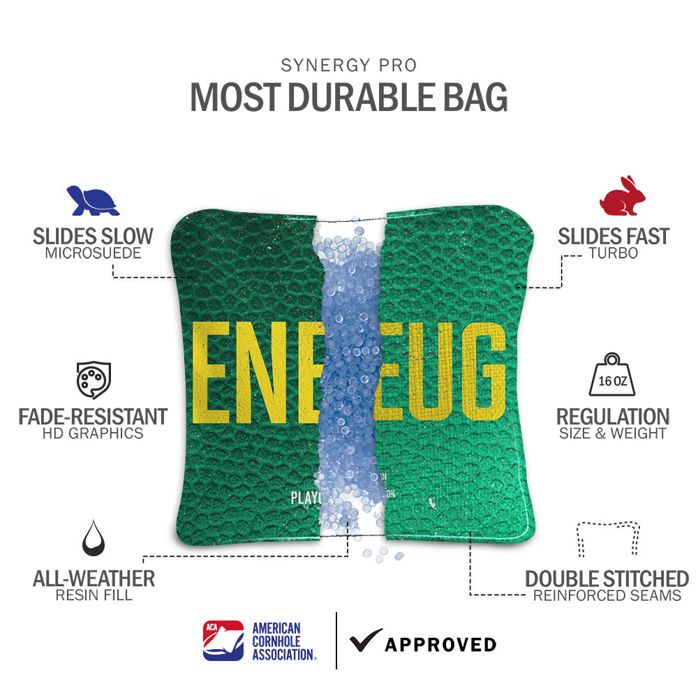 Eugene Collegiate Gameday Synergy Pro Cornhole Bags