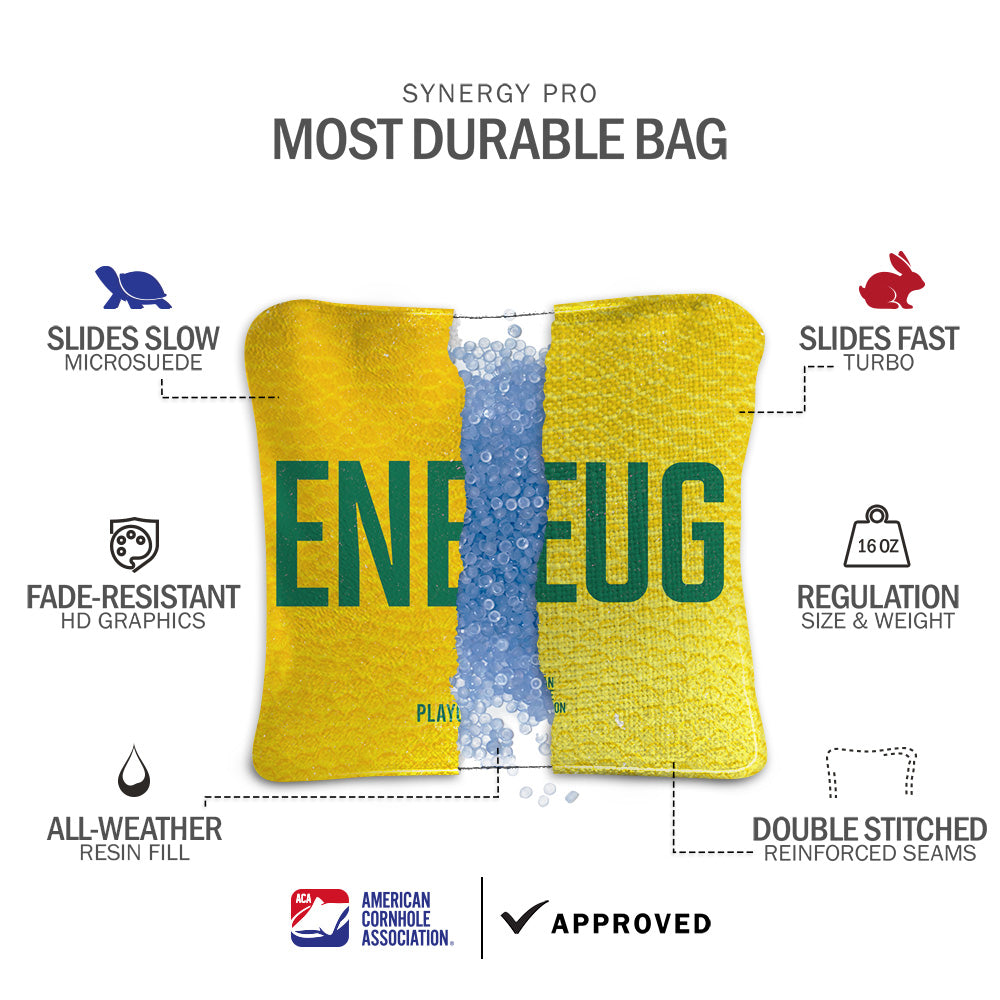 Eugene Collegiate Gameday Synergy Pro Cornhole Bags