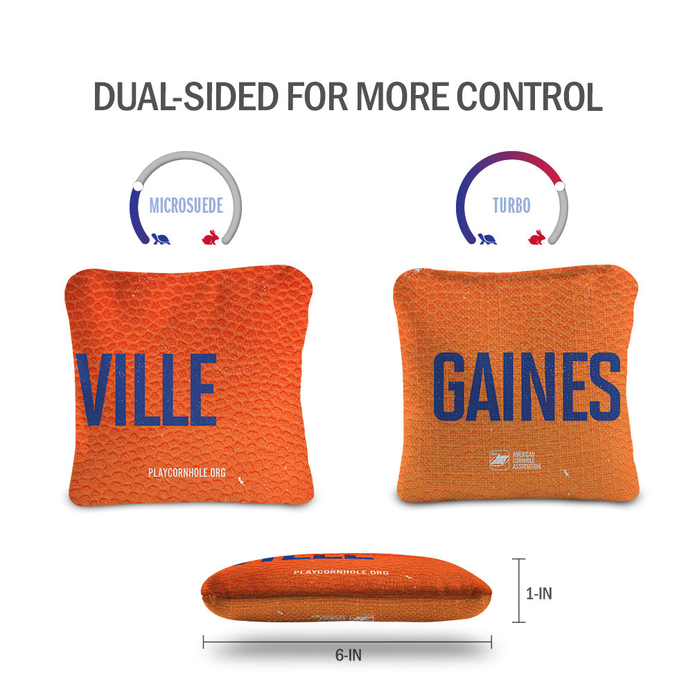 Gainesville Collegiate Gameday Synergy Pro Cornhole Bags