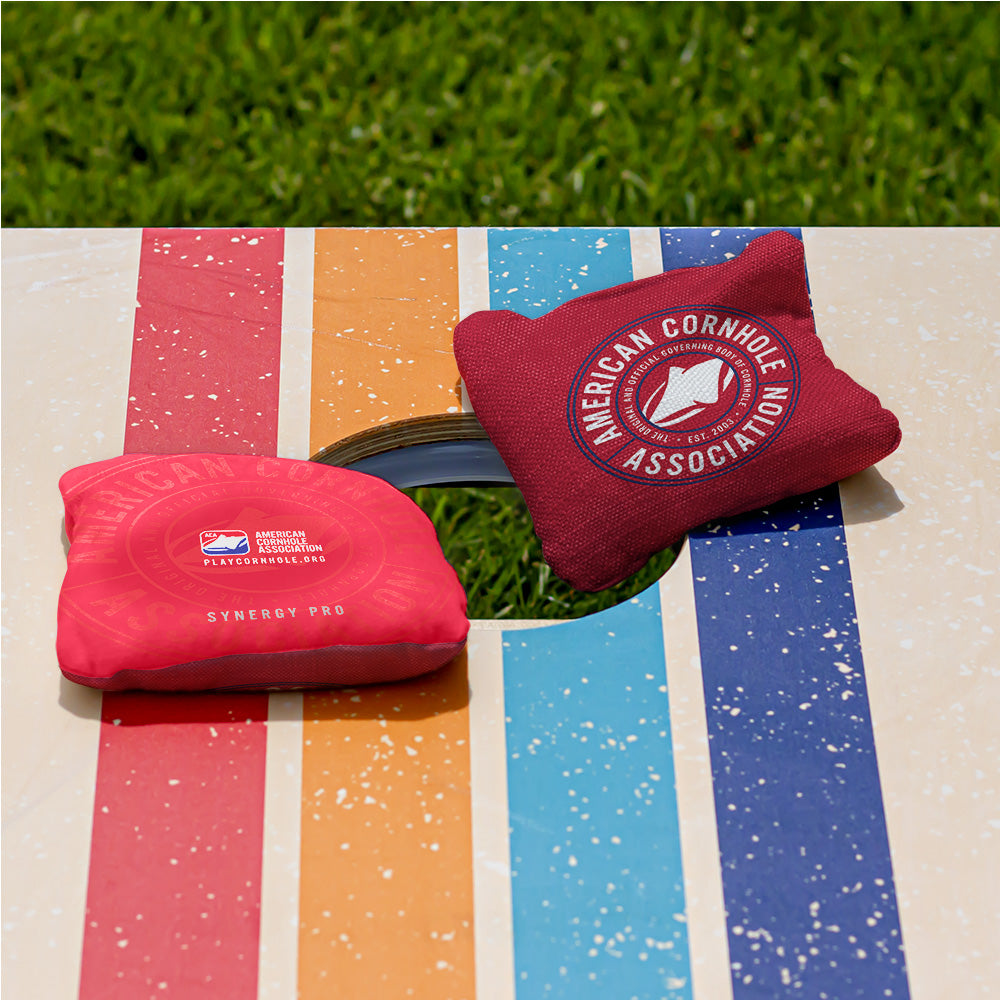 Official ACA Tournament Badge Synergy Pro Cornhole Bags