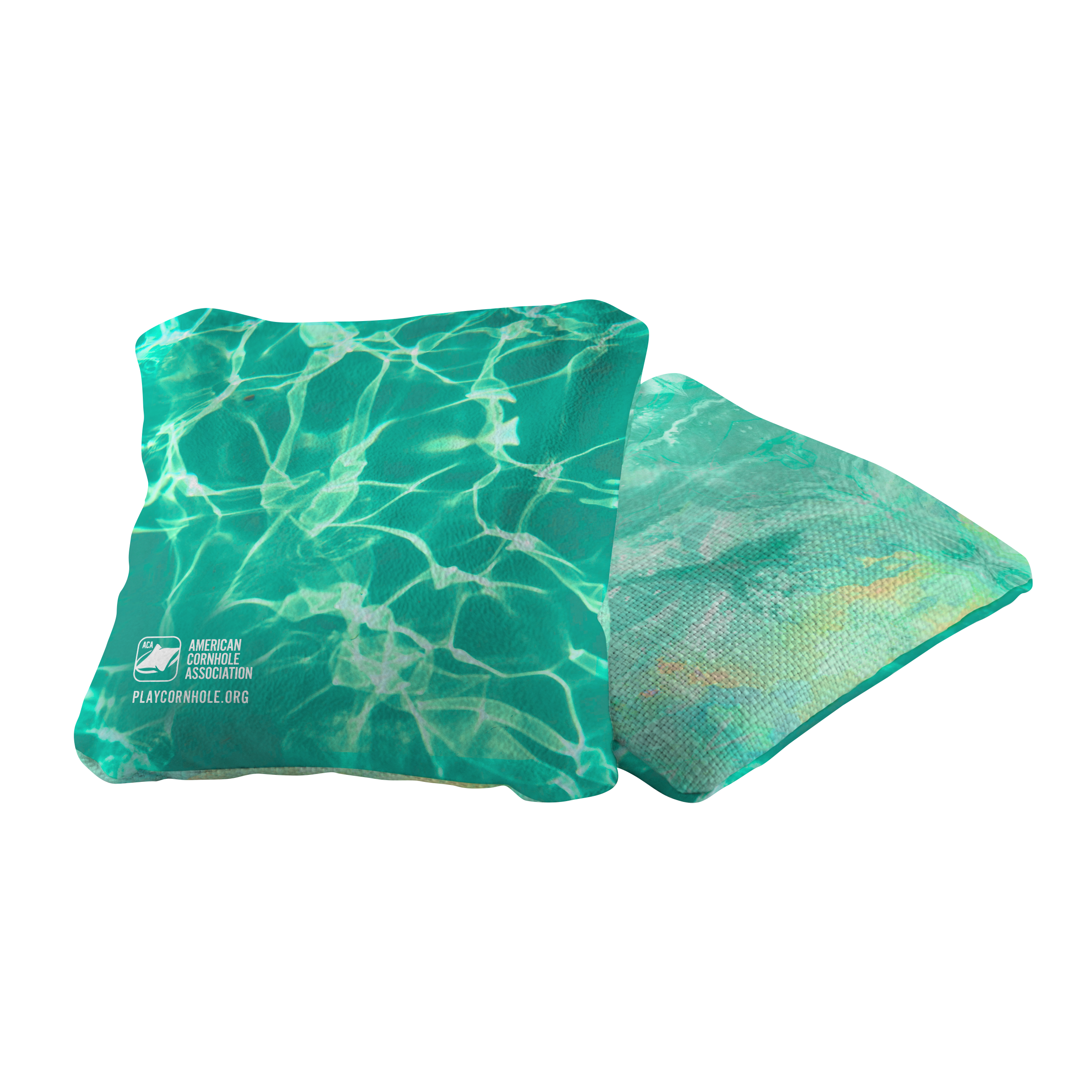 Teal Waves Synergy Pro Cornhole Bags