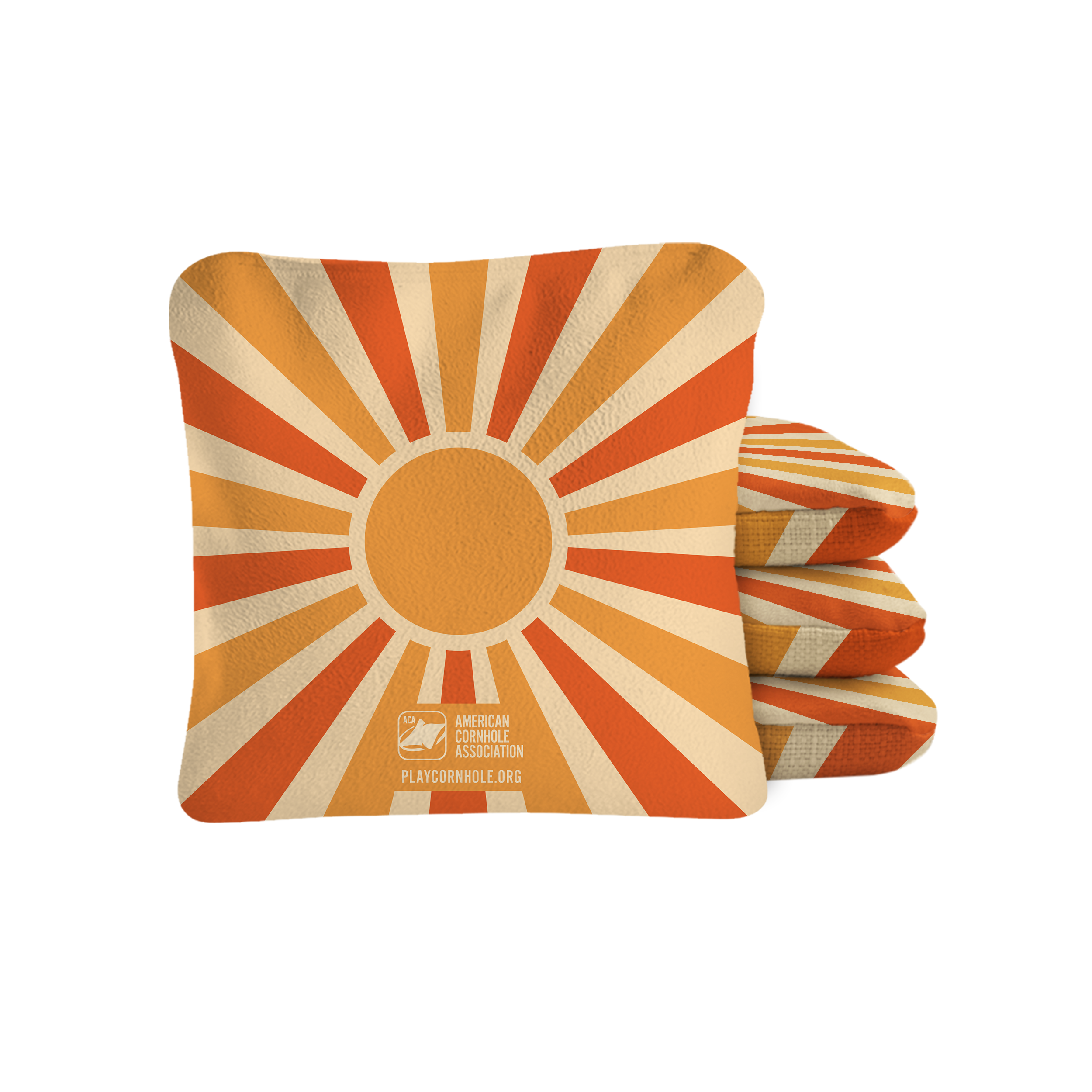 Retro Sunshine Synergy Pro Cornhole Bags