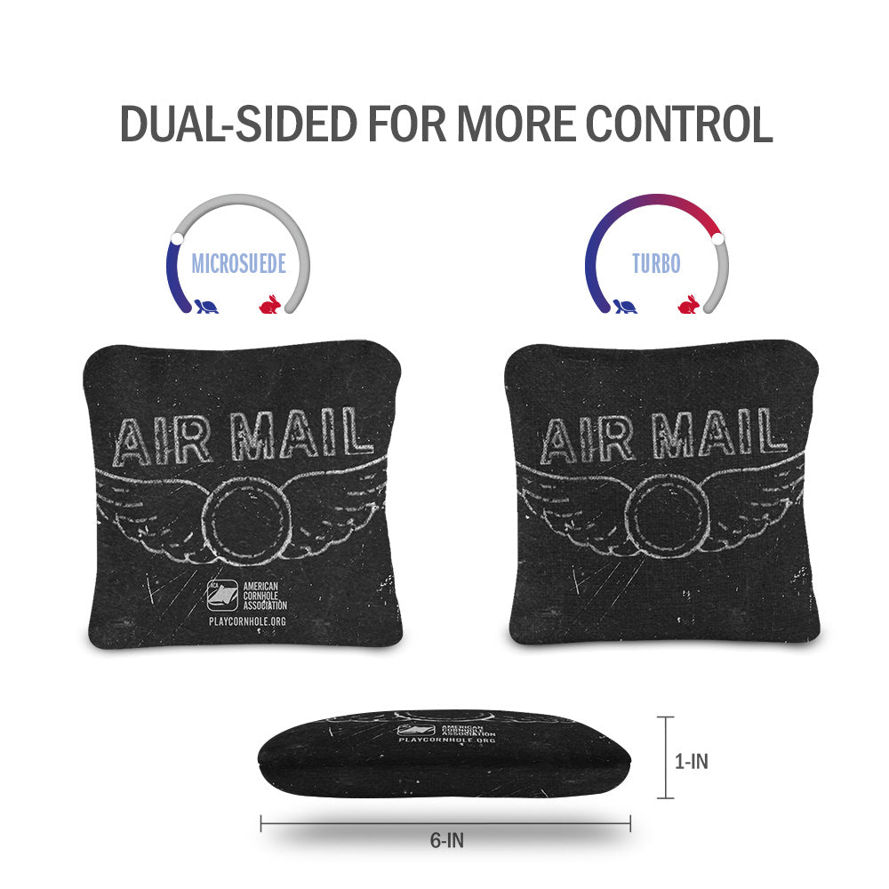 Distressed Airmail Synergy Pro Cornhole Bags