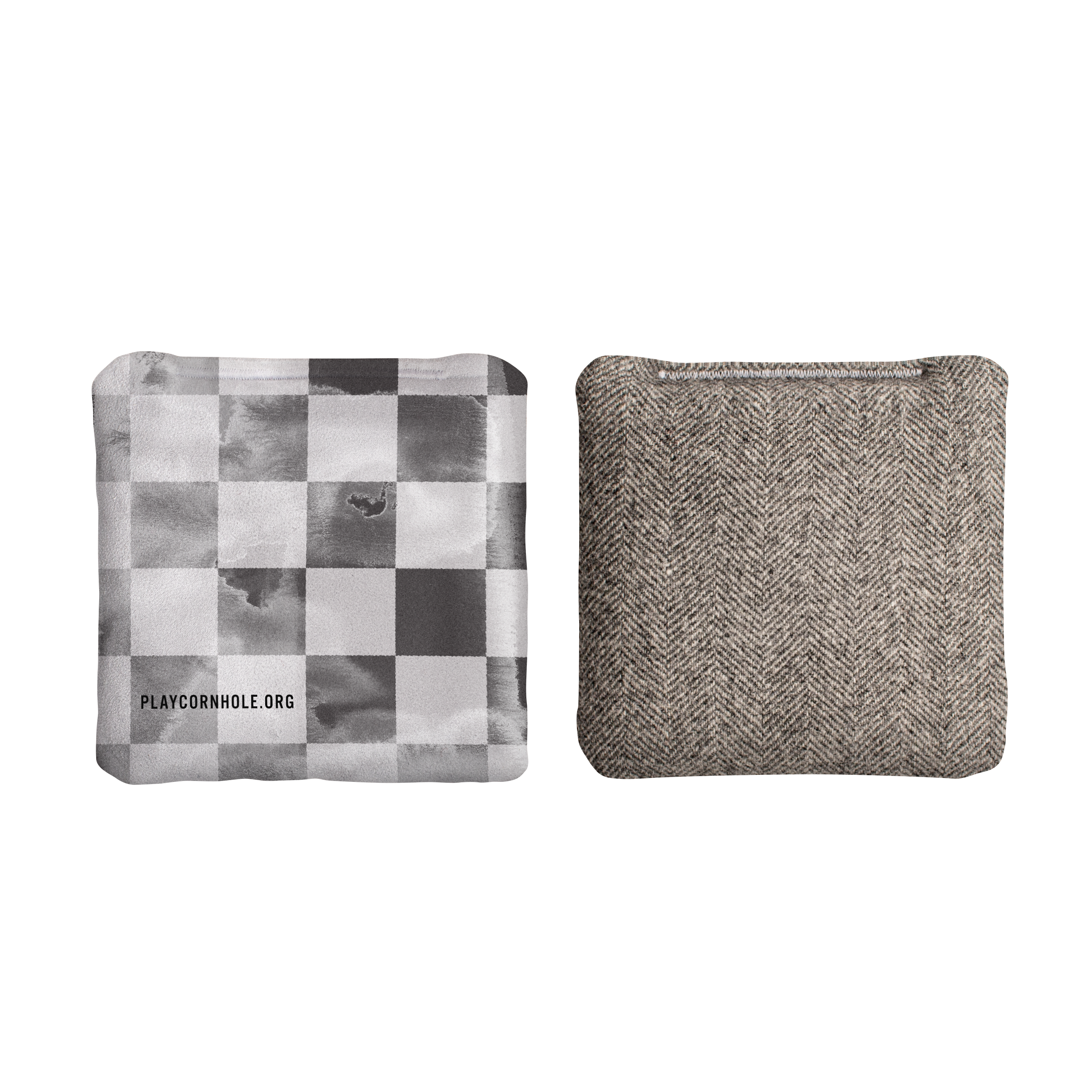 Distressed Checkered Retro Synergy Soft Cornhole Bags