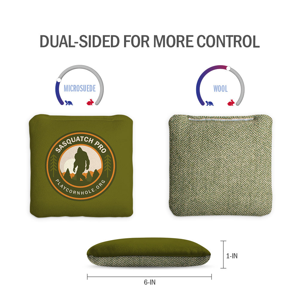 Sasquatch Pro Synergy Soft Cornhole Bags