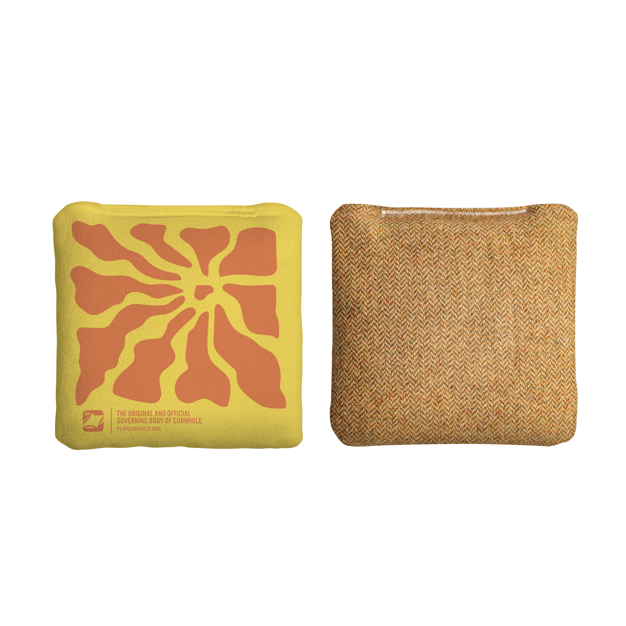 Boho Beach Flower Synergy Soft Cornhole Bags