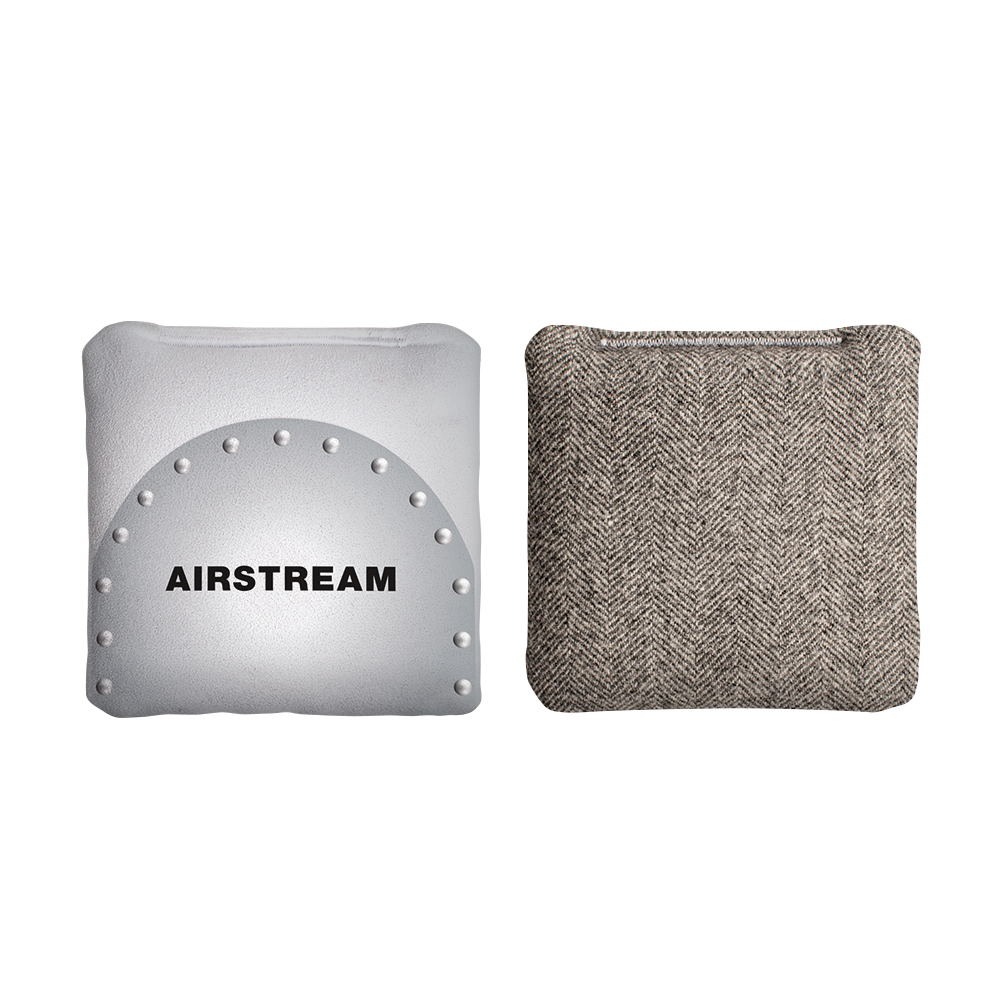 Airstream Gray Riveted Synergy Soft Cornhole Bags