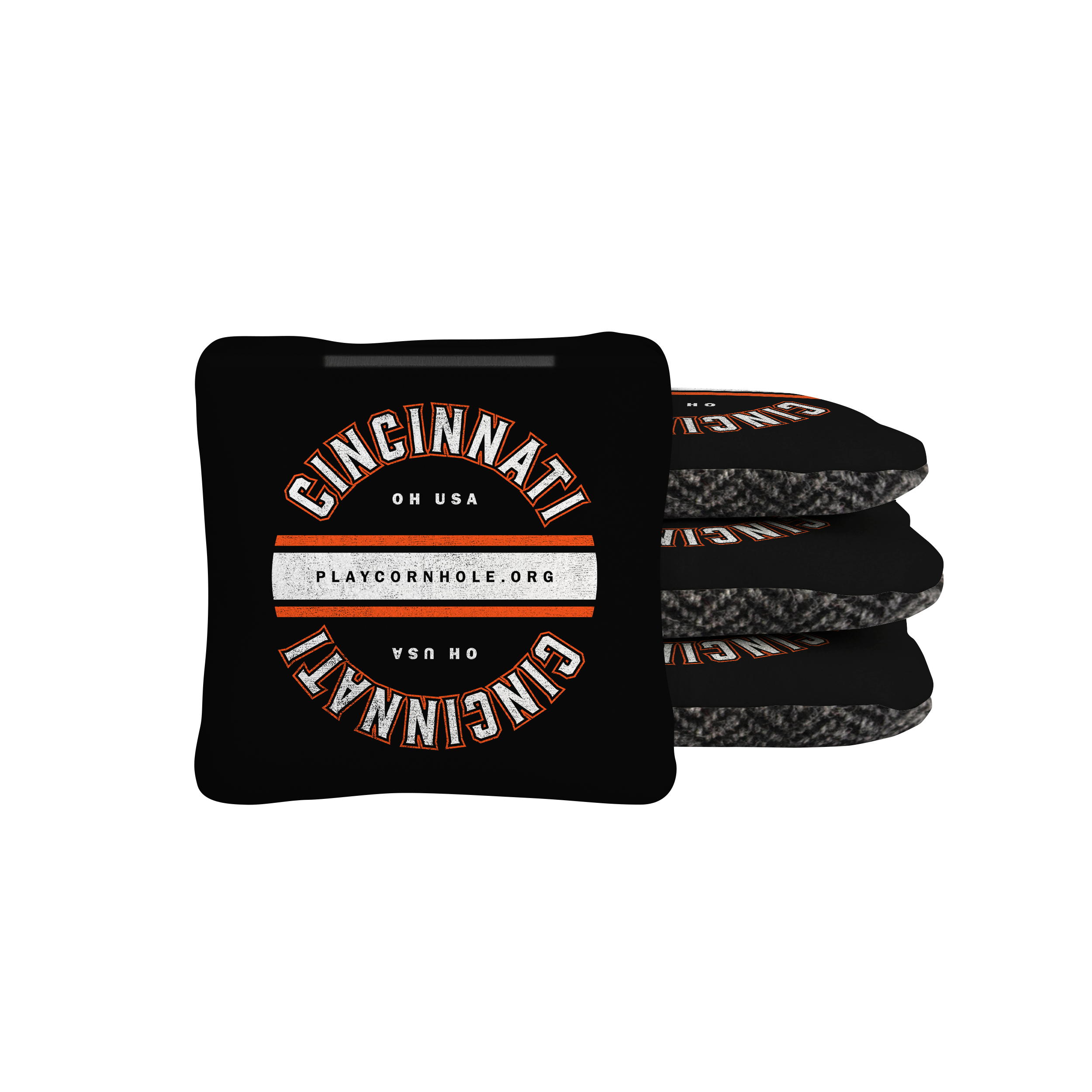 Cincinnati Football Gameday Backyard 1x2 ft Cornhole Board Set